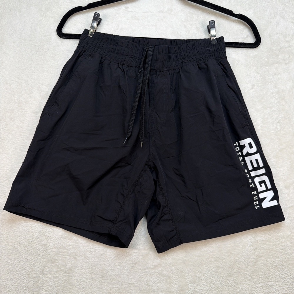 Barbell Apparel Training Shorts Black Stretch Athletic Gym Shorts Men's Small